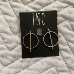 I.N.C Silver Earrings